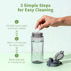 Water Bottle Cleaning Tablets, Water Bottle Cleaner For Stainless Steel, Tumbler, Travel Mugs, Bottle Cleaner Tablets 24 Count