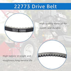 22773 Drive Belt Compatible with Earthquake Victory Tillers 24598, 29409 and 29702, 6015V CRT 26" Belt 4XLA, and CountyLine CRT 20969 and 31315 Rear Tine Tillers