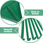 Yardwe Plastic Rake Head Garden Leaf Rake Head Replacement Lawn Shrub for Yard Sweep Picking Up Leaves (Without Handle)