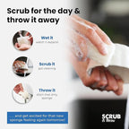 Scrub & Throw Scrub Sponges (30-Pack), Eco-Friendly, All-Purpose Household Natural Loofah Sponges, for Dishes, Cleaning, Biodegradable, Non-Scratch