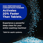 Tide Washing Machine Cleaner with Oxi for Front and Top Loader Washer Machines, Deep Cleaning Residue & Odor Eliminator, 12 Month Supply (Packaging May Vary) + Calendar