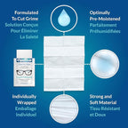 Pre-Moistened Cleaning Wipes - Premium Quality Cleaner for Eyeglasses, Screens, and Camera Lenses - No Spray Bottle or Microfiber Cloth Needed (99 Pack)