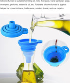 Blade Cleaner Kitchen Washing Brush Chopsticks Cutlery Cleaning Brush Double-Sided Scrubber Multifunctional Knife Sponge 1 PC with Silicone Funnel