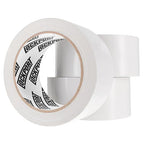 Lockport 3 Pack White Duct Tape Heavy Duty Waterproof,20 Yards x 2 Inch,Strong Adhesive Roll for Indoor & Outdoor Repair,No Residue,Tear by Hand - Duct Tape Bulk Value