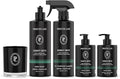 Signature Set, Includes All Purpose Cleaner, Dish Soap, Hand Wash, Hand Cream, & Scented Candle, Doheny Drive