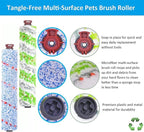 for Bissell CrossWave Pet Pro 2306A CrossWave 1785 Series Replacement Part 1 Pack 2460+1 Pack 1868 Multi-Surface Pet Pro Cleaner Brush Rolls Tangle-Free+4 Pack 1866 Vacuum Filter Part 1613568
