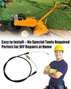 946-04506 Forward Cable Replacement Compatible with Cub Cadet Craftsman Husky Yard Machines Rototillers, Fit for RT35 RT45 RT75 VT100 CRT400 CRT40M CRT404, Replaces 946-04504 746-04506 746-04504