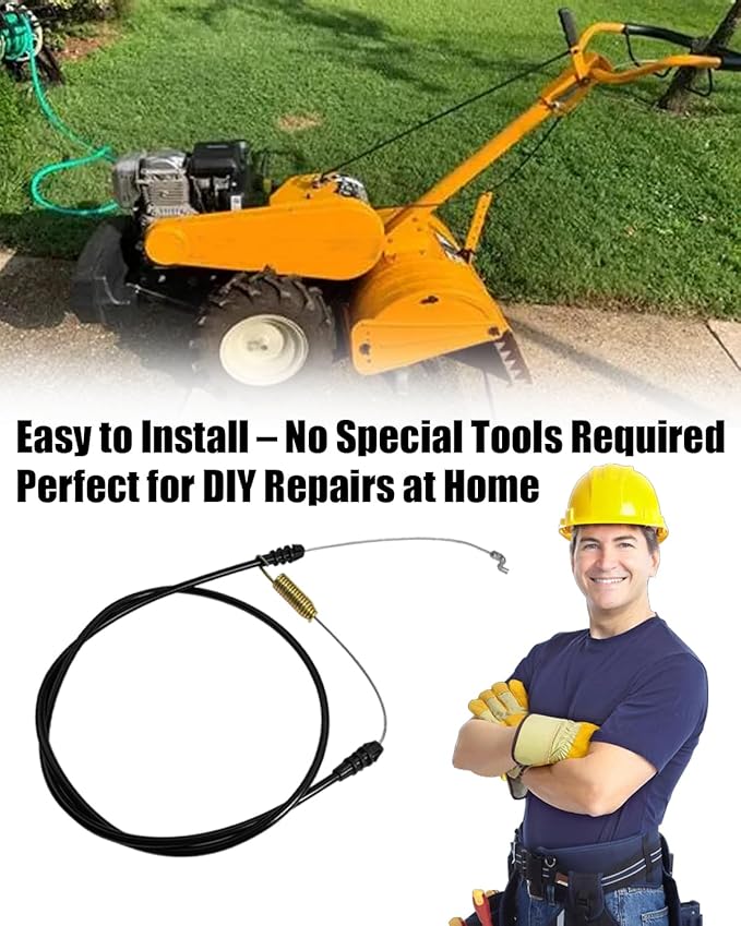 946-04506 Forward Cable Replacement Compatible with Cub Cadet Craftsman Husky Yard Machines Rototillers, Fit for RT35 RT45 RT75 VT100 CRT400 CRT40M CRT404, Replaces 946-04504 746-04506 746-04504