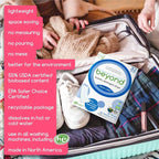 Beyond Laundry Detergent Strips [32 strips] - Fresh Linen - Eco-friendly, Hypoallergenic. Travel friendly. Dissolvable Strips.