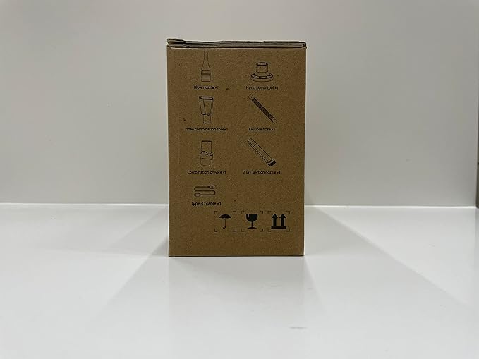 Brigii Mini Handheld Vacuum Cordless, 3 in 1-Car Vacuum & Air Duster & Hand Pump, 3 Kinds of Crevice Nozzles for Small Spaces, Crevices, Portable Rechargeable Cleaner-M1