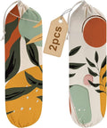 2PCS Boho Plastic Bag Holder for Kitchen Essentials, Reusable Hanging Grocery Bag Organizer, Washable Large Grocery Trash Garbage Bags Storage Dispenser Boho Kitchen Decor-06