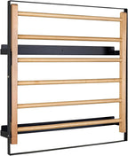 TOMACE Wall Mounted Clothes Drying Rack Laundry Drying Rack Collapsible