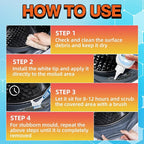 Home Remover Gel, Deep Cleaning Cleaner Gel for Washing Machine, Bathroom, Kitchen Tile Seam Refrigerator Door Seal Household Sinks Cleaning Grout Cleaner