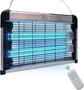 BAIMNOCM UV Lamp 76 Watts, Hanging Mite Odor Mold Removal Lamp with Remote Control Timer, UV-C Light for Basement Kitchen, 254nm Quartz Light
