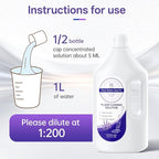Floor Cleaning Solution Compatible With Tineco/Bissell/Dreame And Shark, Fragrance Deodorization, Deep Cleans for Multiple Hard Floors, Suitable With Cordless Wet/Dry (【Lavender】, 2.51 Liter)