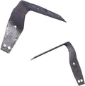 Set of Universal Garden Flat Cutters Hoe Shovel Rake Fokina Steel 65g (Set of 2)