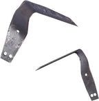 Set of Universal Garden Flat Cutters Hoe Shovel Rake Fokina Steel 65g (Set of 2)