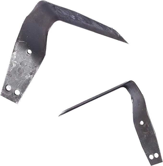 Set of Universal Garden Flat Cutters Hoe Shovel Rake Fokina Steel 65g (Set of 2)