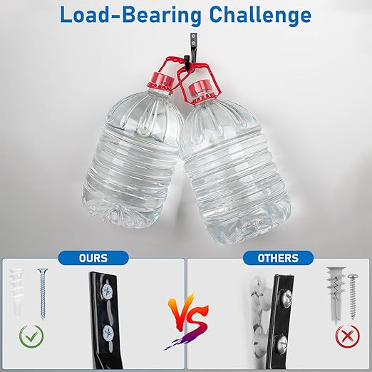 Self Drilling Drywall Anchors, 180PCS Heavy Duty Dry Wall Anchors and Screws Kit for Hanging Sheetrock, 90 Self-Tapping Plastic Drywall Hangers 90 Sheet Rock Screws