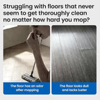Floor Cleaner Tablet, Compatible with Wet Dry Vacuum and All Robot Mop Floor Washer, Solution for Wood,Tile Laminate Multiple Hard Floors, 60 Pack, Lemon Secent