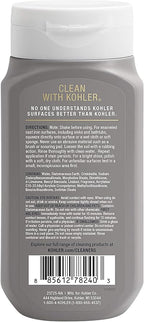 KOHLER K-23725-NA Cast Iron Cleaner, For Kitchen and Bathroom, 8 oz Bottle, Non-abrasive Cream-based Cleaner (Pack of 2)