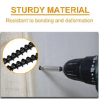 KURUI #6 * 1-1/4in Drywall Screws, Dry Wall Screws for Drywall Wood, 220Pcs Coarse Thread Sheetrock Screws - Black Bugle-Head Phillips Self Tapping Wood Screws