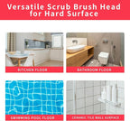 O ceda Scrub Brush, Spin Mop Scrub Brush Replacement Head for O Cedar EasyWring 1 Tank System, Hard Bristle Cleaning Brush for Bathroom, Kitchen, Tub, Tile and Glass(Not Fit RinseClean 2-Tank)