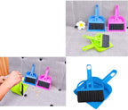 Small Broom and Dustpan Set Mini Dustpan and Brush Set Childrens Cleaning Set for Table Desktop Counter Drawer Keyboard Office Home Car Cleaning Small Animals