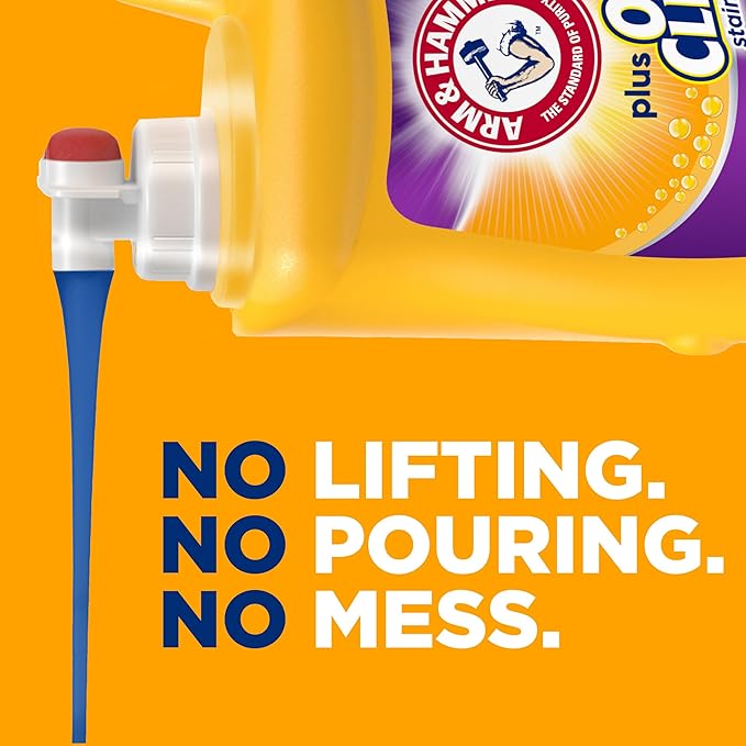 Arm & Hammer Plus OxiClean Odor Blasters Fresh Burst, 160 Loads Liquid Laundry Detergent, 208 Fl oz