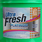 Ultra Fresh 5 Gallon Platinum Fabric Softener for All Machine Types, Liquid Laundry Softener, Up to 640 Loads, Tropical Escape