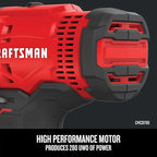 CRAFTSMAN V20 MAX Cordless Drill Driver and Impact Driver Set, Power Tool Set with 2 Batteries and Charger, LED Work Light, 2 Bits, Bag (CMCK200C2)
