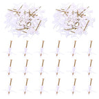 Swpeet 60Pcs White Drywall Anchor with Screw Kit - Nylon Plastic Drywall and Hollow-Wall Anchor Kit, Wall Anchor Hooks, and Hollow-Door Toggle Anchor for for Hanging Heavy Items on Drywall