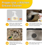 Liapu All Purpose Cleaner, Remove Stains Cleaning Spray, Kitchen Cleaner Spray, Heavy Duty Multi Purpose Degreaser Cleaner Spray Removes Grease, Grime, And Stains On Microwave & Oven & Stove Top