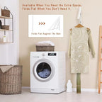 Drying Rack Wall Mounted Clothes Hanger Folding Wall Coat Racks Aluminum Home Storage Organiser Space Savers