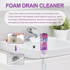 Sink Drain Cleaner, Lavender Sink Cleaner and Deodorizer, Foaming Drain Cleaner for Kitchen Sinks, Shower Drains, Tubs. 1pcs
