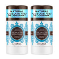 Lavanila Vanilla Coconut Deodorant for Women 2-Pack (2 Oz Each) - Natural Aluminum Free Solid Stick Deodorant, Made In USA, Vegan