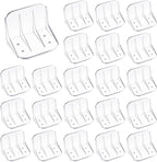 Taiyin 25 Pack Large Snow Guards for Metal Roofs 4 x 3 x 3 Inch Jumbo Ice Guard Snow Stops for Prevent Sliding, Without Screws or Adhesive (Clear)