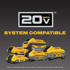 DEWALT 20V Max Cordless Drill Driver Set, 2 Speed, High Performance Motor, Includes 2 XR 1.3Ah Li-Ion Batteries, Charger and Contractor Bag (DCD771C2)