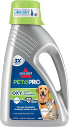 Bissell Professional Pet Carpet Cleaner Shampoo, 48 Ounce, Silver