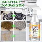 2PCS Kitchen foam Cleaner, Stubborn Stains Cleaner, Domestic Cooktops, All-purpose Kitchen Pots and Pan Cleanerrange Hoods, Kitchen Bubble Cleaner Spray, Grime and Grease, Cleanboss, 4 Fl.oz(120ml)