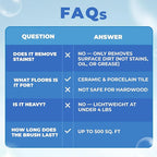 Grout Groovy! Electric Stand-Up Lightweight Grout Cleaning Machine – Large Tile Grout Cleaner for Deep Cleaning Kitchen Floors, Bathrooms & Tile Surfaces | Easy-to-Use Electric Floor Scrubber Machine