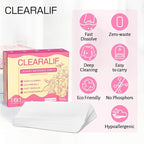 Laundry Detergent Sheets Up to 160 Loads, Fresh Flower - Great For Travel,Apartments, Dorms,CLEARALIF Laundry Detergent Strips Eco Friendly & Hypoallergenic - 80 Sheets