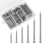 430pcs Stainless Steel 304 Nails Kit, Hanging Nails Kit, Wall Nails Kit, Dowels Kit, Long Nails Kit