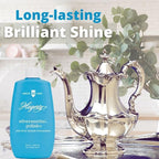 Hagerty Silversmiths' Polish, Professional Silver Cleaner and Tarnish Remover for Jewelry, Silverware, Gold and More, Kosher Certified, Made in USA, 8 Fl Oz