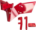 15683 Hiller-Furrower Rear Tine Tillers Kit for Large and Small Land Reclamation,Adjustable Plow Wing,with Adapter,Easy to Install,Including Installation Accessories