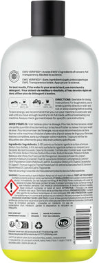 ATTITUDE Laundry Detergent Liquid, Natural Origin Ingredients, EWG Verified, High Efficiency, Infused with Essential Oils, For White and Colored Clothing, Geranium & Lemongrass, 38 Loads, 32 Fl Oz