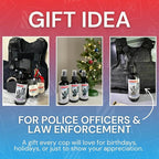 Arrest My Vest Military Grade Odor Eliminating Spray for Body Armor, Tactical Gear, and K9 Equipment. Safe on All Ballistic Vests, Fabrics, & Police Gear 1 Midnight & 1 Unscented 16 oz Bottles