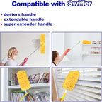 36-Pack Duster Refill Compatible with Swiffer Duster 360 Degree Disposable Heavy Duty Dusters with Handle for Cleaning