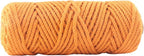 4mm x 100 Feet Orange Jute Rope, Twine for Gardening Tomato Climbing Plant Tie Floristry Crafts Gift Wrapping Packing Decor