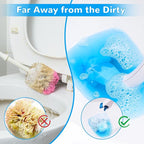 36 Refills Disposable Toilet Bowl Paper Bulk Toilet Fresh Flushable Refills for Bathroom Toilet Brush Accessories Supplies Starter Kit